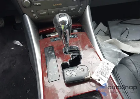 2008 Lexus Is 250 z USA, uszkodzony, nr VIN JTHBK262582076884